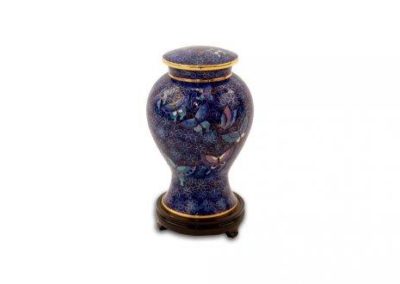 Ceramic Cremation urn_aria_butterfly